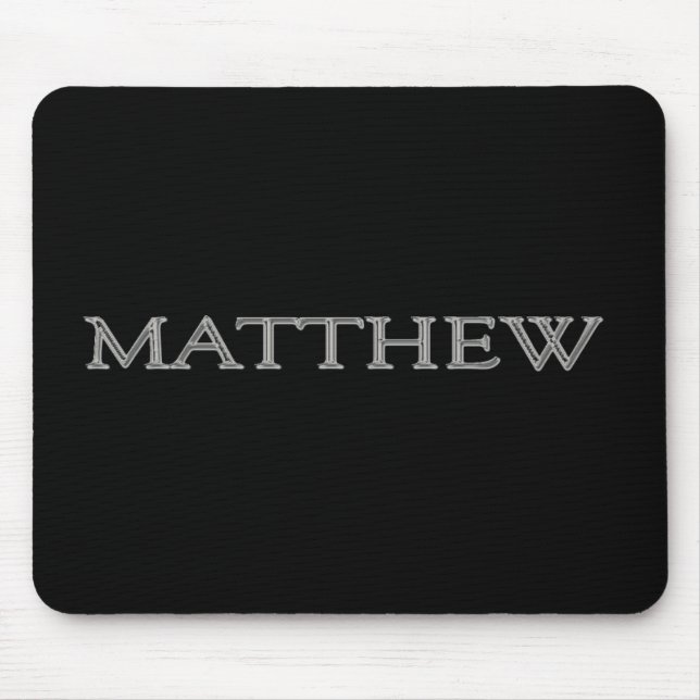 Matthew Personalisiert Name Mousepad (Vorne)
