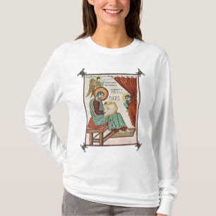 Matthew von Lindisfarne mittelalterliches Manuskri T-Shirt