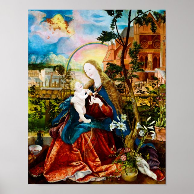 Matthias Grunewald: Die Stuppach Madonna Poster (Vorne)