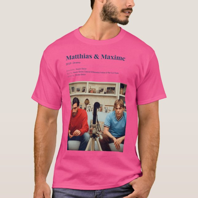 Matthias Maxime (2019) Xavier Dolan Film T-Shirt (Vorderseite)