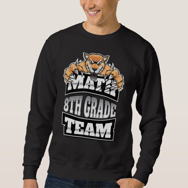 Matthienteam 8. Klasse Lehrer Schüler Jaguars Pant Sweatshirt (Vorderseite)