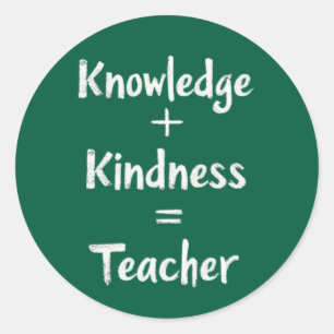 Matthik-Zitat für Lehrer - Bestes Geschenk für Leh Runder Aufkleber