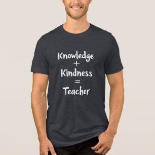 Matthik-Zitat für Lehrer - Bestes Geschenk für Leh Tri-Blend Shirt