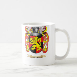 Mattiazzo Wappen (Familienwappen) Tasse