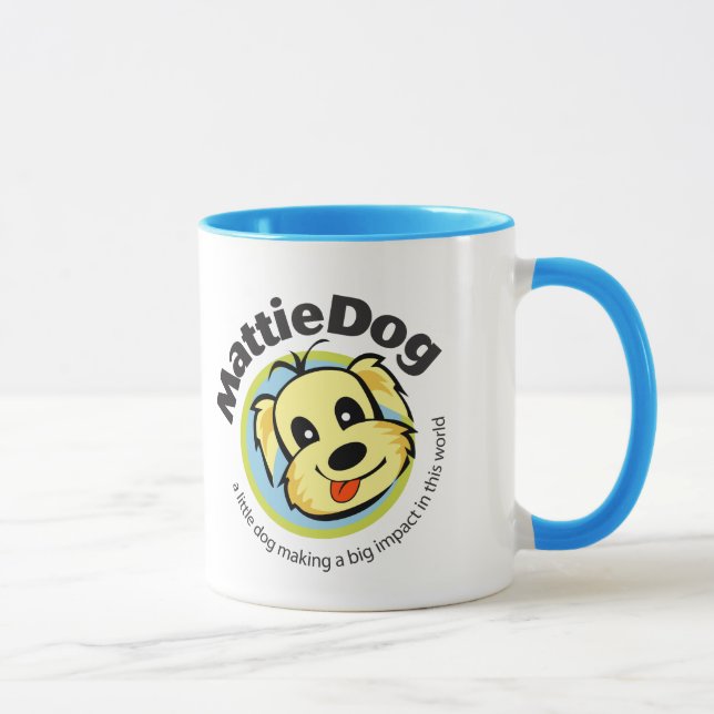 MattieDog glückliche Tasse (Rechts)