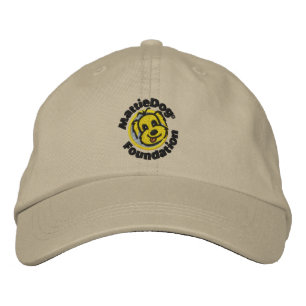 MattieDog Mocha Hat Bestickte Baseballkappe