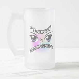 Mattiert Glass Tasse 16oz: Keine von Ihnen