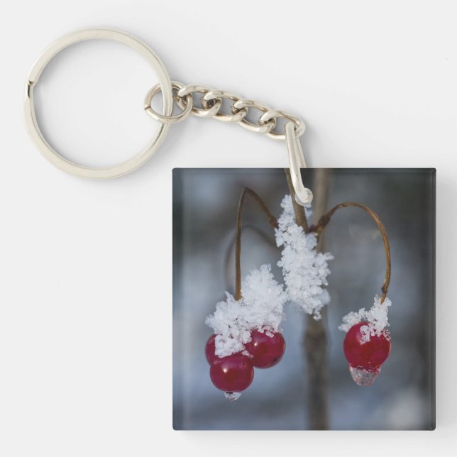 Mattierte Berries Schlüsselanhänger (Vorderseite)