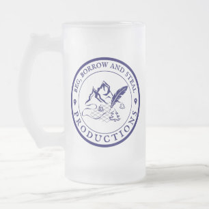 Mattierte Bier-Tasse BBSProduktionen Mattglas Bierglas