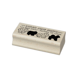 Mattierte Cookies von Circus Animal Crackers Gummistempel