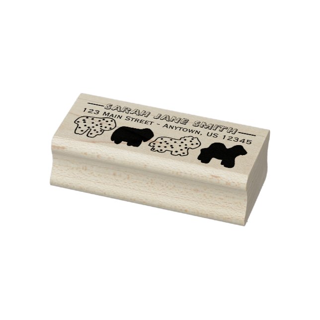 Mattierte Cookies von Circus Animal Crackers Gummistempel (Stempel)