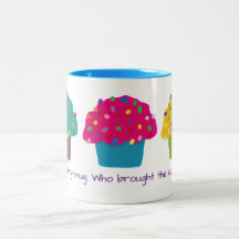 Mattierte Cupcakes Regenbogen Sprinkle Whimsisches