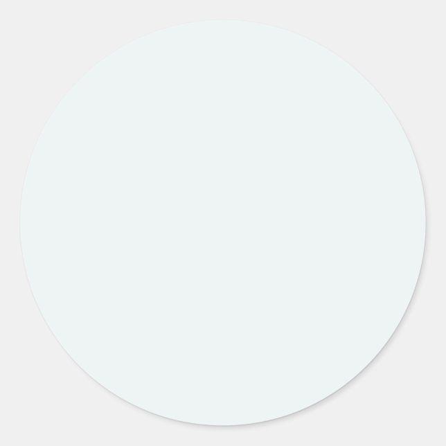 Mattierte Farbe | Classic | elegant Runder Aufkleber (Vorderseite)