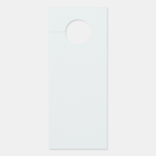 Mattierte Farbe | Classic | elegant Türanhänger (Vorderseite)