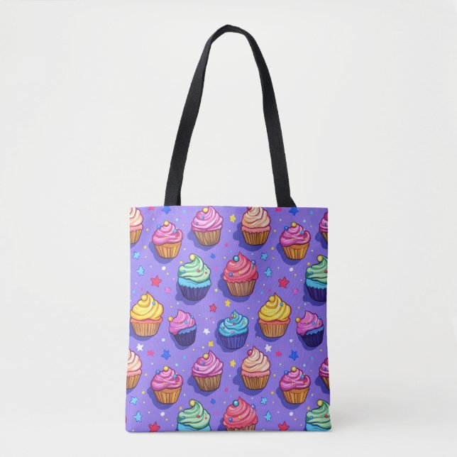 Mattierte Fun Cupcake Muster: Whimsical Bakery (Vorderseite)