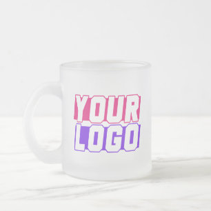 Mattierte Glass Custom Logo Tasse Personalisiert!