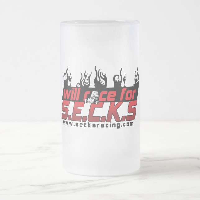 Mattierte GlasTasse Mattglas Bierglas (Mittel)