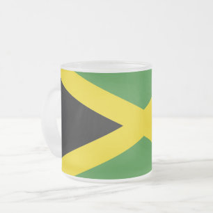Mattierte kleine Tasse mit jamaikanischer Flagge