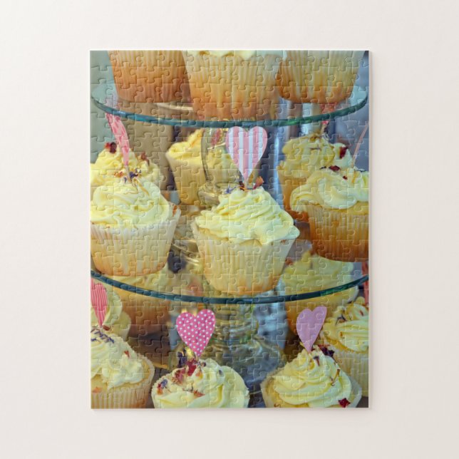 Mattierte Kuchen Puzzle (Vertikal)