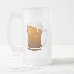 Mattierte kundengerechte Bier-Tasse Mattglas Bierglas