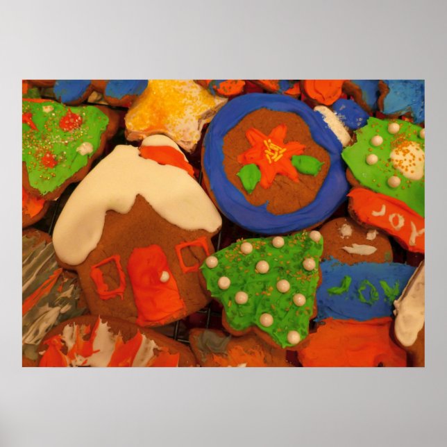 Mattierte Lebkuchen Poster (Vorne)