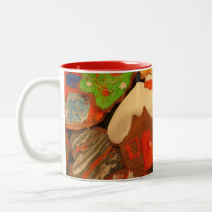 Mattierte Lebkuchen Zweifarbige Tasse