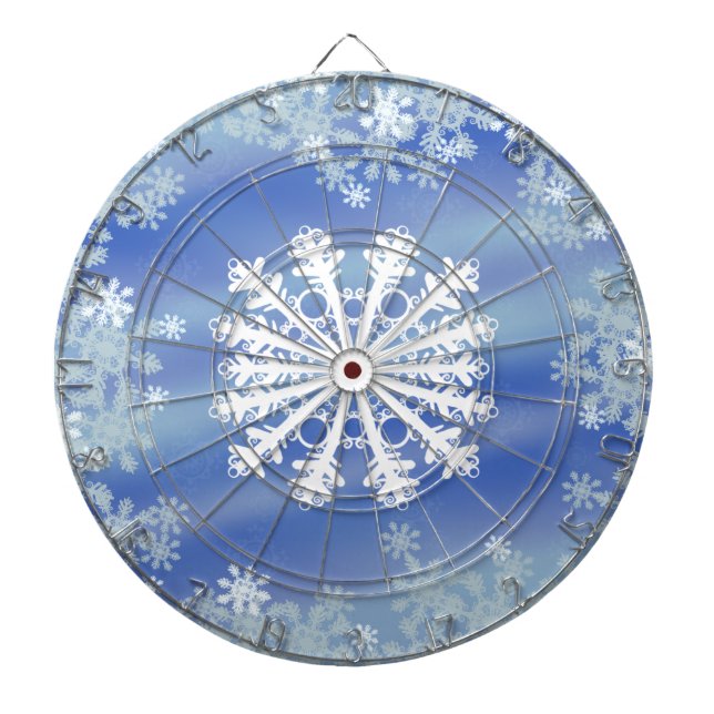 Mattierte Ränder VIII Dartscheibe (vorne)