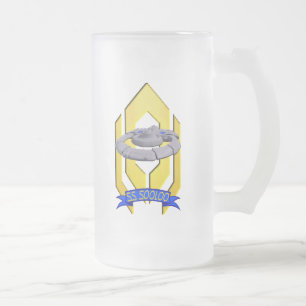 Mattierte Sooloo-Tasse Mattglas Bierglas