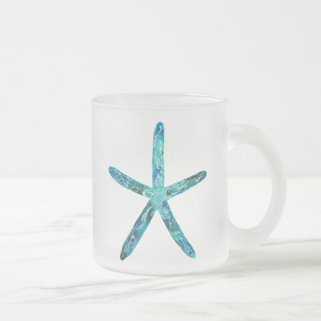 Mattierte Starfish-Tasse Mattglastasse (Rechts)
