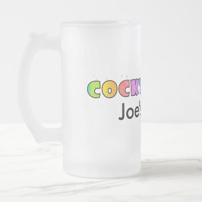 MATTIERTE STEINEN, TASSE - COCKTAIL UP! (Links)