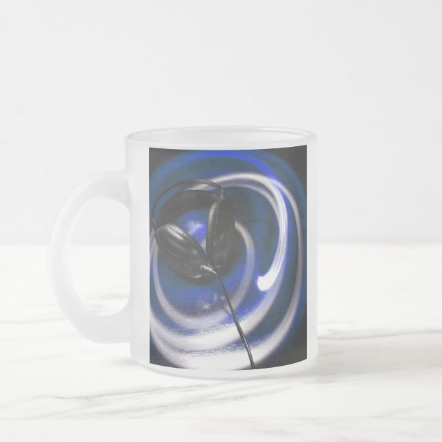 Mattierte Tasse (Links)