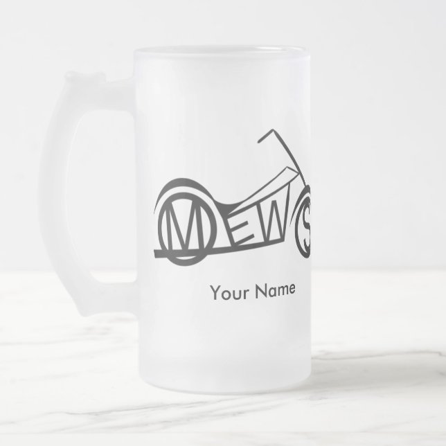 Mattierte Tasse (Links)