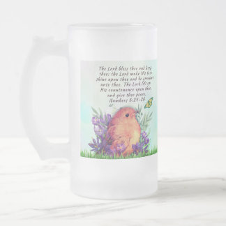 Mattierte Tasse 16 OZ mit Bibelgrafik