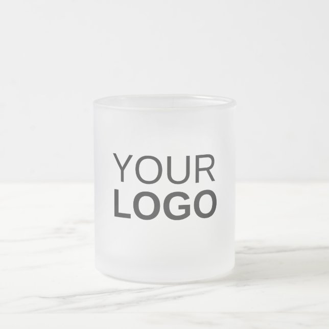 Mattierte Tasse aus Glas - 10 oz (Mittel)