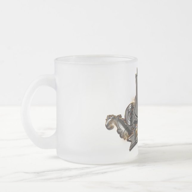Mattierte Tasse aus Glas (10 oz. & 16 oz.) (Links)