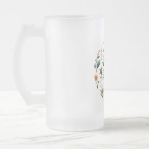 Mattierte Tasse aus Glas, 16 oz