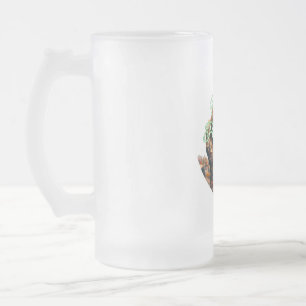 Mattierte Tasse aus Glas, 16 oz