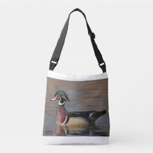 Mattierte Tasse aus Male Wood Duck Tragetaschen Mit Langen Trägern