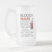 Mattierte Tasse Bloody Mary - 16oz