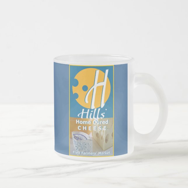 Mattierte Tasse des Käses der Hügel (Rechts)