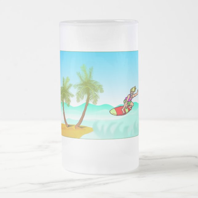 Mattierte Tasse des Typs (Mittel)