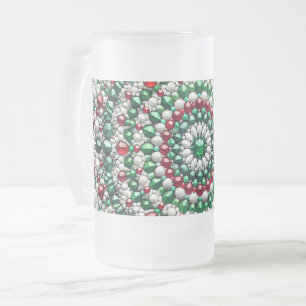 Mattierte Tasse mit italienischem Farbdesign