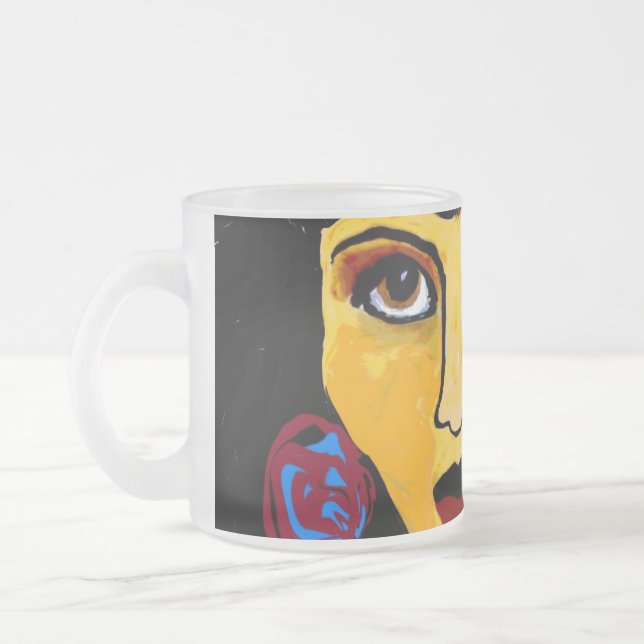 Mattierte Tasse SuZys (Links)