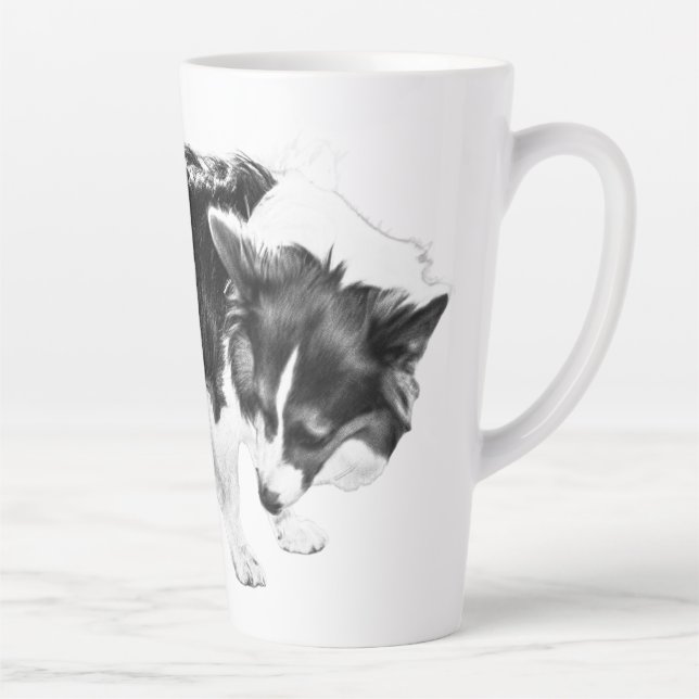 Mattierter leitender Ermittler Milchtasse (Rechts)