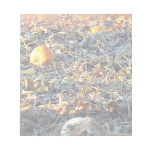 Mattierter Pumpkin-Patch Notizblock