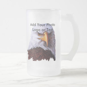 Mattierter Stein Mattglas Bierglas