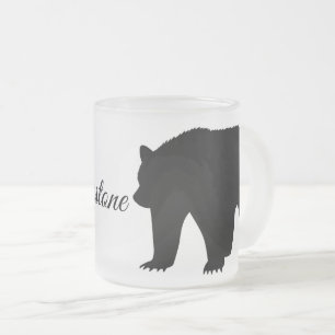 Mattierter Tasse-Yellowstone-Bär Mattglastasse