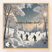"Mattierter Wintermorgen"