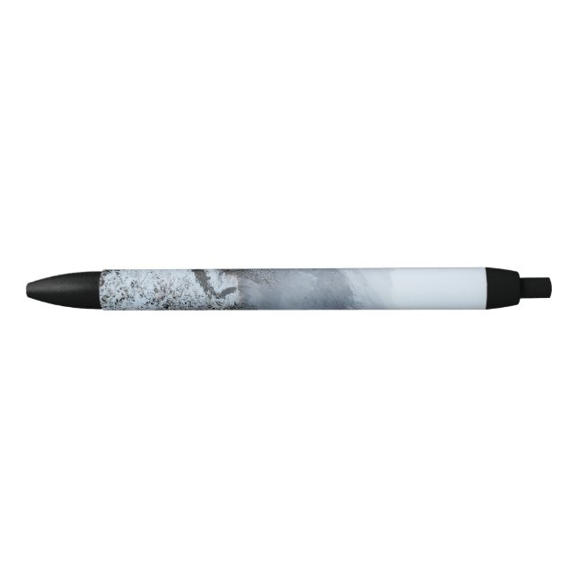 Mattierter Winterwanderweg Pen Kugelschreiber (Vorderseite)