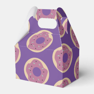 Mattiertes Donuts Halloween-Gastgeschenk Geschenkschachtel